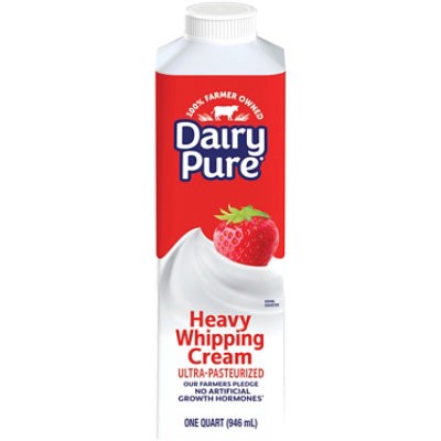slide 1 of 1, Dairypure Heavy Whipping Cream - 1 Quart, 1 qt