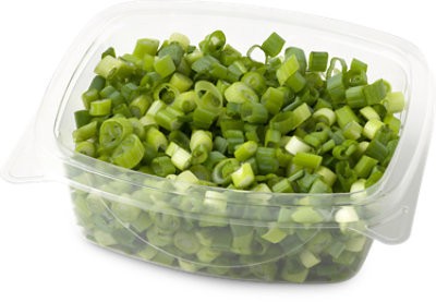 slide 1 of 1, Fresh Cut Diced Green Onion Cup - 3 Oz, 3 oz