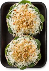 Fresh Cut Mushrooms Spinach & Mozzarella 2 Count - 8 Oz