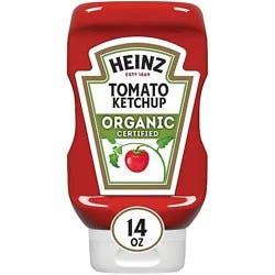 Heinz Organic Tomato Ketchup - 14 Oz