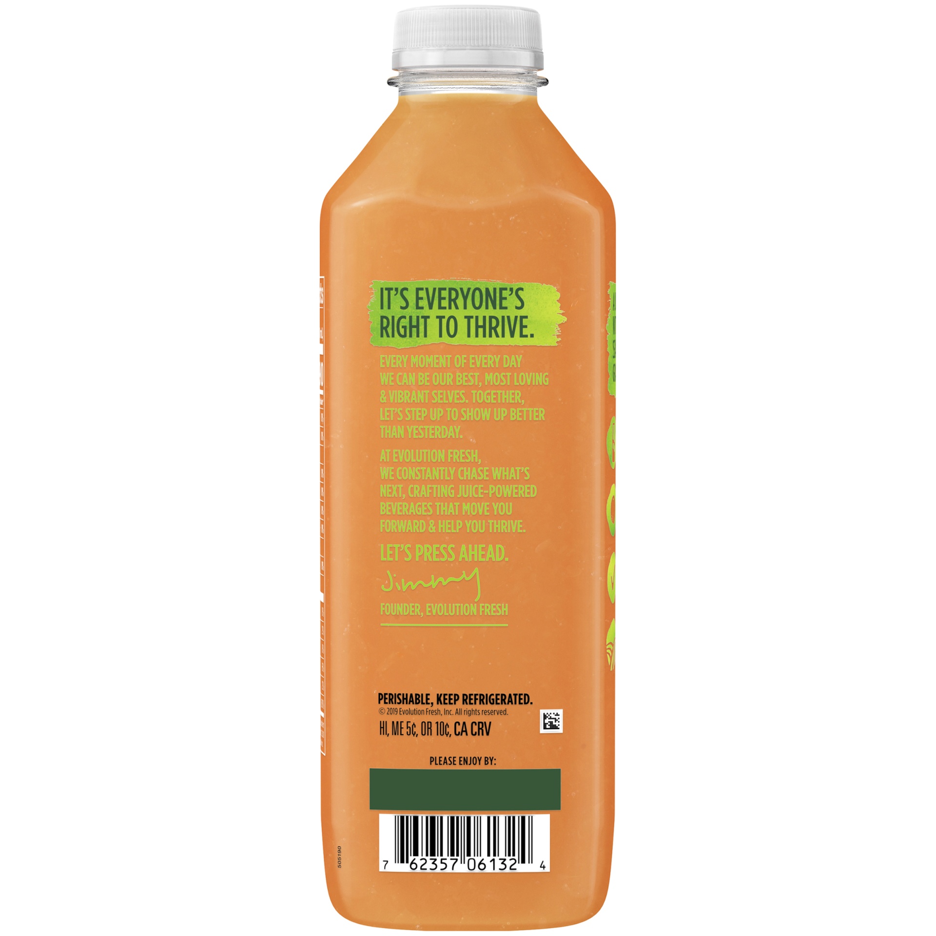 slide 6 of 6, Evolution Fresh Organic Grapefruit — Cold-Pressed Grapefruit Juice — No Added Sweeteners — 32 fl oz, 32 fl oz