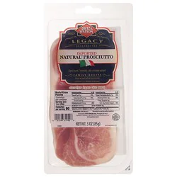 Dietz & Watson Natural Prosciutto - 3 Oz.