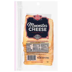 Dietz & Watson Cheese Muenster Vac Pack - 8 Oz