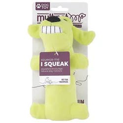 Multipet Dog Toy Loofa Dog The Original 6 Inch Assorted Colors - Each