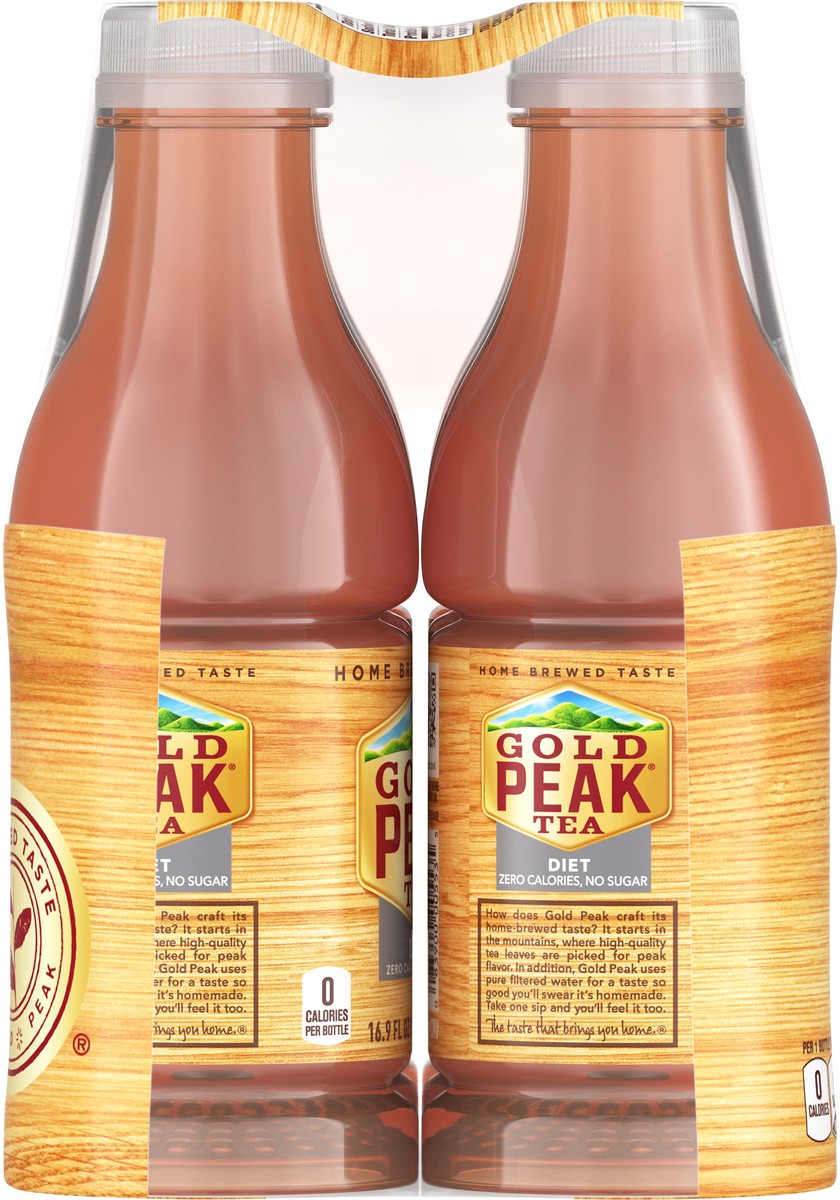 slide 9 of 11, Gold Peak Zero Sugar Sweet Tea - 6-16.9 Fl. Oz., 6 ct; 16.9 fl oz