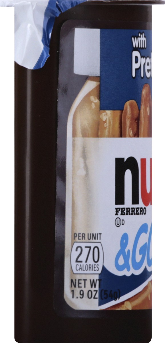 slide 7 of 11, Nutella & Go! Hazelnut And Cocoa Spread With Pretzel Sticks Snack Cup - 1.9 Oz, 1.8 oz