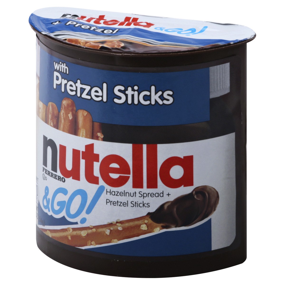 slide 6 of 11, Nutella & Go! Hazelnut And Cocoa Spread With Pretzel Sticks Snack Cup - 1.9 Oz, 1.8 oz