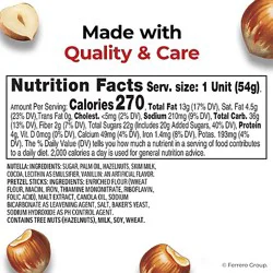 Nutella & Go! Hazelnut And Cocoa Spread With Pretzel Sticks Snack Cup - 1.9 Oz