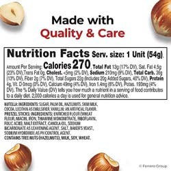 Nutella & Go! Hazelnut And Cocoa Spread With Pretzel Sticks Snack Cup - 1.9 Oz
