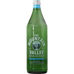 The Mountain Valley Spring Water Sparkling - 1 Liter