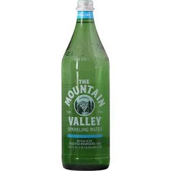 The Mountain Valley Spring Water Sparkling - 1 Liter