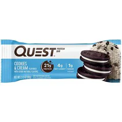 Quest Bar Protein Bar Gluten-Free Cookies & Cream - 2.12 Oz