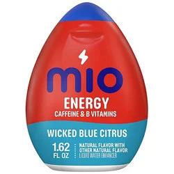 Mio Energy Wicked Blue Citrus Liquid Water Enhancer With Caffeine & B Vitamins - 1.62 Fl. Oz.