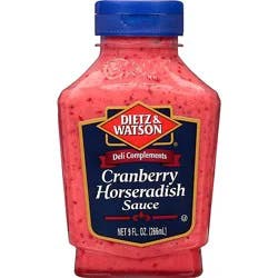 Dietz & Watson Deli Complements Sause Cranberry Horseradish - 9 Oz