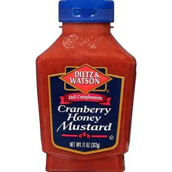 Dietz & Watson Deli Complements Mustard Cranberry Honey - 11 Oz