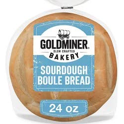 California Goldminer Bakery Bread Fresh Sourdough Boule Large - 24 Oz