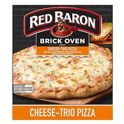 Red Baron Pizza Brick Oven Crust Cheese Trio - 17.82 Oz
