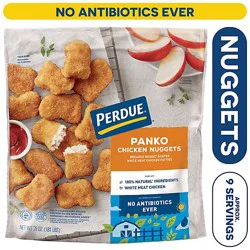 Perdue Panko Breaded Chicken Breast Nuggets Fully Cooked Frozen Meal - 29 Oz