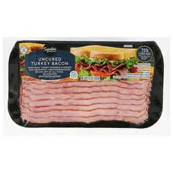 Signature Select Bacon Uncured Turkey - 10 Oz