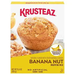 Krusteaz Banana Nut Muffin Mix - 15.4 Oz