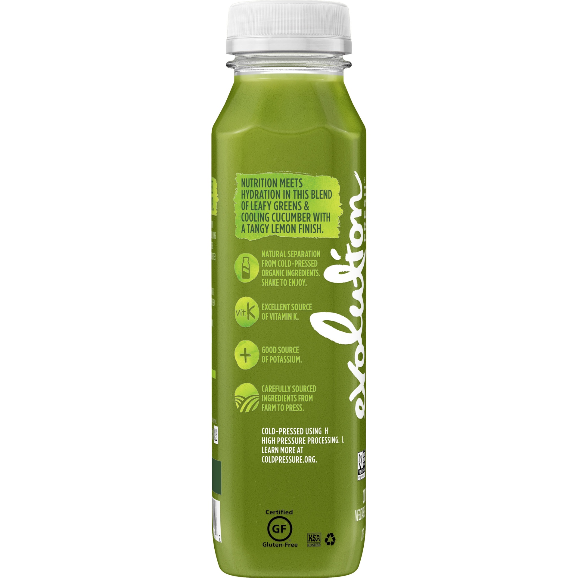 slide 4 of 6, Evolution Fresh Organic Cold-Pressed Green Devotion Juice, 11 oz, 11 fl oz