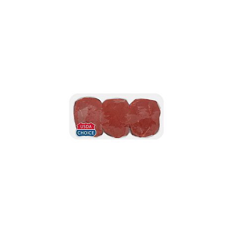 slide 1 of 1, Beef USDA Choice Bottom Round Steak Thin BBQ Steak Seasoned - 0.75-0.90 Lb, per lb