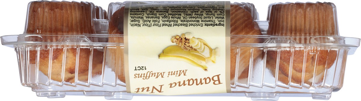 slide 3 of 13, Cafe Valley Mini Banana Nut Muffin 12 Count - 10.5 Oz, 10.5 oz