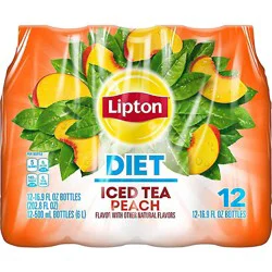 Lipton Iced Tea Diet Peach - 12-16.9 Fl. Oz.
