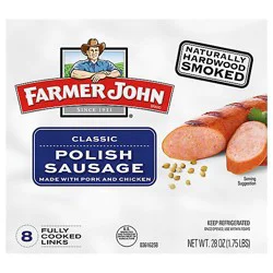 Farmer John Smoked Polish Sausage - 28 Oz