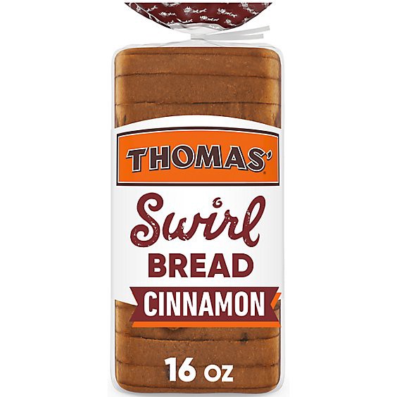 slide 1 of 12, Thomas' Cinnamon Swirl Bread - 16 Oz, 16 oz
