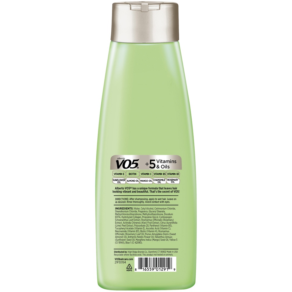 slide 3 of 3, Alberto VO5 Kiwi Lime Squeeze With Lemongrass Extract Conditioner, 12.5 fl oz