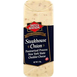 Dietz & Watson Cheese Steakhouse Onion Cheddar