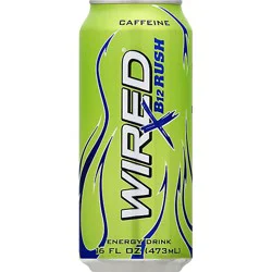 Wired Energy Supplement Extreme B12 Rush Maximum Taurine - 16 Fl. Oz.