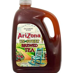 Arizona Brewed Tea Unsweet Southern Style - 128 Fl. Oz.