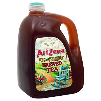 slide 1 of 1, Arizona Brewed Tea Unsweet Southern Style - 128 Fl. Oz., 128 fl oz