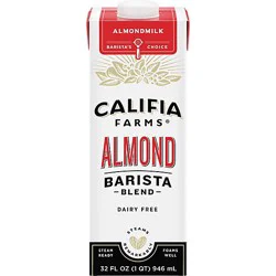 Califia Farms Original Almond Barista Blend Almond Milk - 32 Fl. Oz.