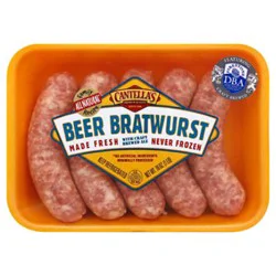 Papa Cantella's Beer Brats Bratwurst Links - 16 Oz