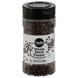 Signature Select Black Pepper Whole - 3.5 Oz