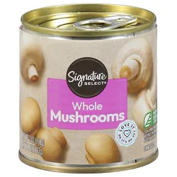 Signature Select Mushrooms Whole - 7 Oz