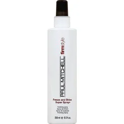 Paul Mitchell Firm Style Finishing Spray Freeze And Shine Super Spray - 8.5 Fl. Oz.