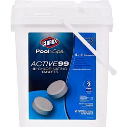Clorox Pool&spa Active99 Chlorinating Tablets - 35 Lb