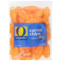 O Organics Carrots Chips - 12 Oz