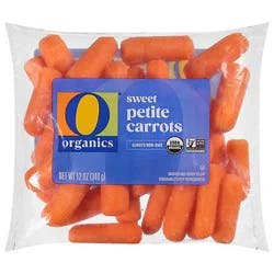 O Organics Sweet Petite Carrots - 12 Oz