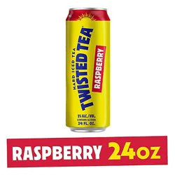 Twisted Tea Raspberry Hard Iced Tea Can - 24 Fl. Oz.