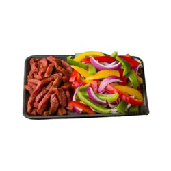 Usda Choice Beef With Vegetables And Fajita Seasoning - 1 Lb