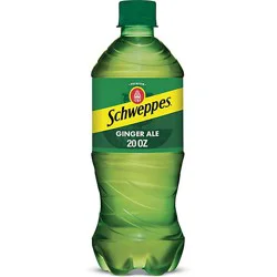 Schweppes Ginger Ale Soda Bottle - 20 Fl. Oz.