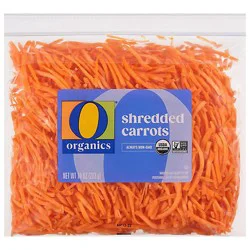 O Organics Shredded Carrots - 10 Oz