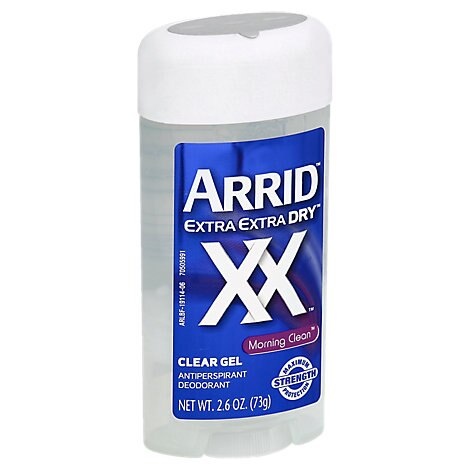 slide 1 of 1, Arrid Xx Antiperspirant Deodorant Clear Gel Morning Clean, 2.6 oz