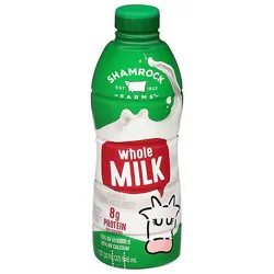 Shamrock Farms Milk Whole 1 Quart - 946 Ml