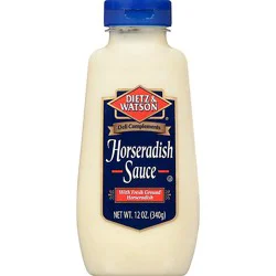 Dietz & Watson Deli Complements Sauce Horseradish - 12 Oz